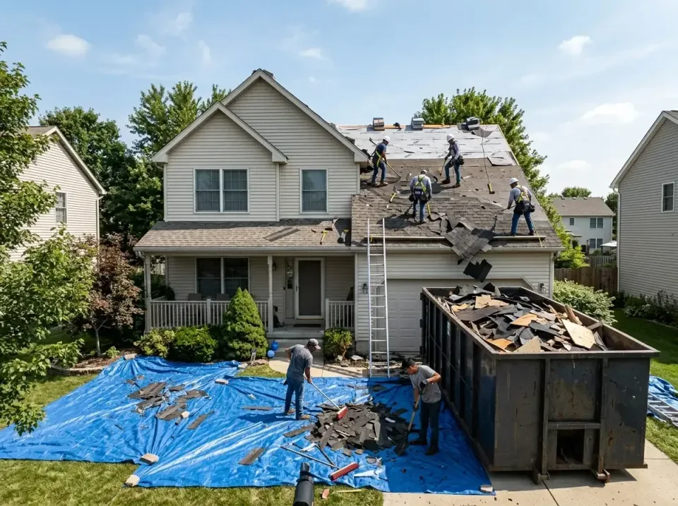roof-replacement-debris-remova-004 — frequently asked questions, Cheapest Dumpster Rentals in Ferdinand, IN